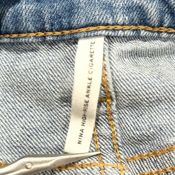 Rag & Bone Nina High-Rise Comfort Stretch Cigarette Jean in Lou 26 - Picture 9 of 11